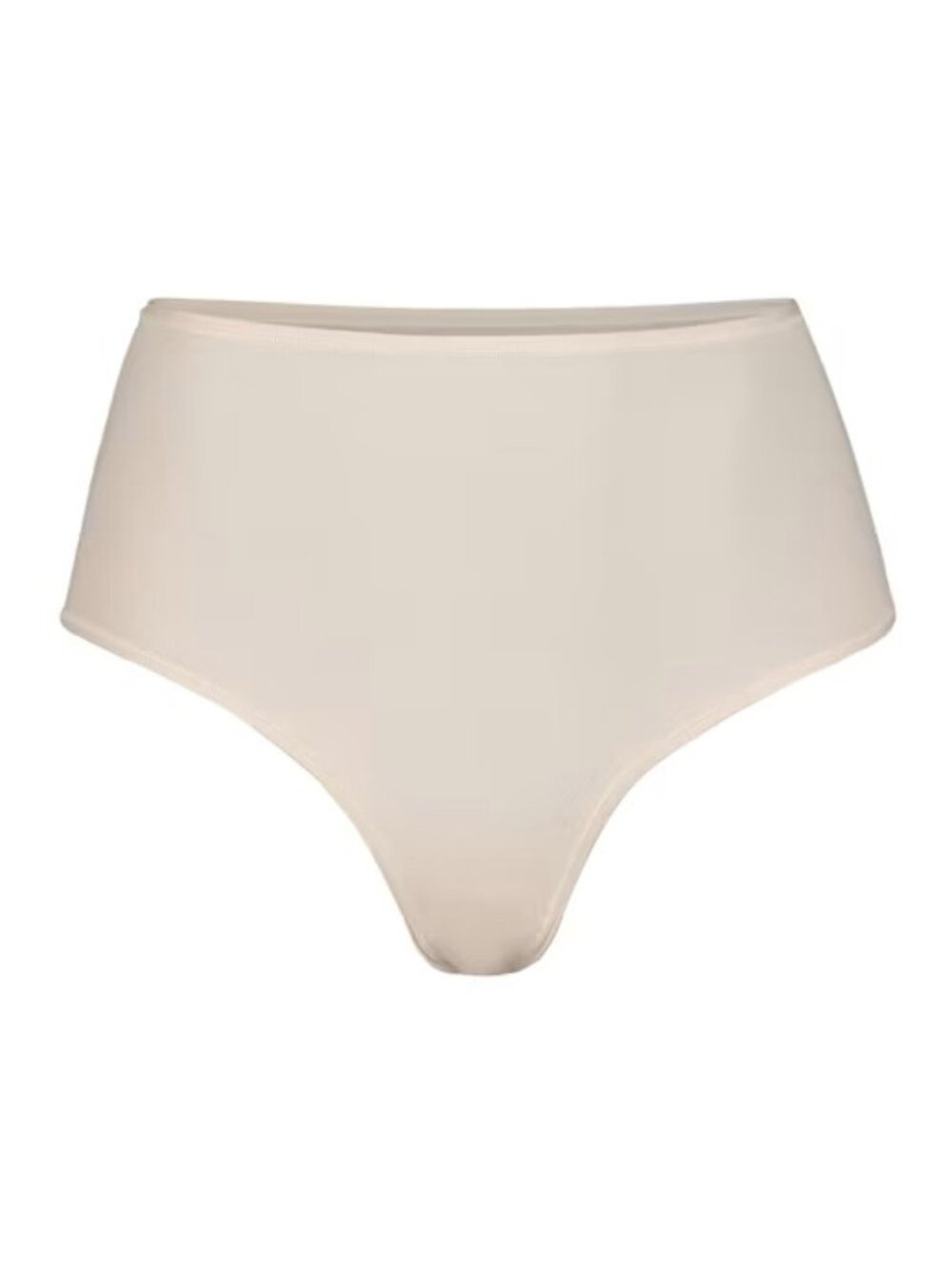 SKIMS Fits Everybody High Waisted Thong | Sand | M | NWOT